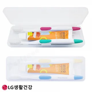 커플_LG 페리오 칫솔치약세트/여행용세트 2종