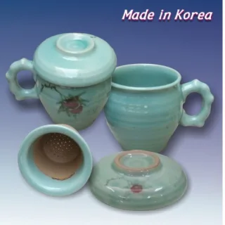 청자감항아리다기머그 6P