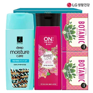 엘라스틴샴푸 온더바디워시 온더바디비누2P 4종