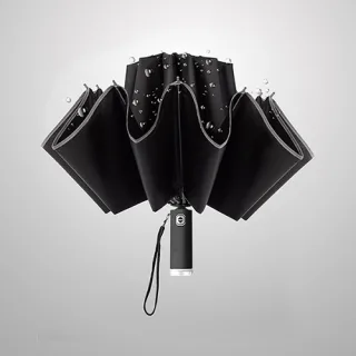 EZ LED 3단 거꾸로 완전 자동 양우산