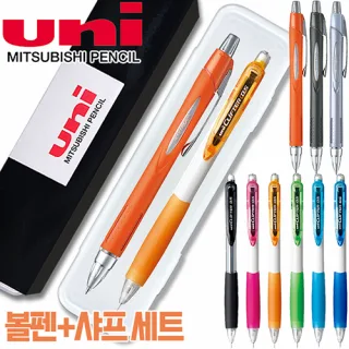 uni 제트스트림 250 볼펜 0.7mm + 클리프터 