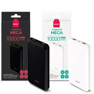 코끼리 유팩 메가 10000mAh 보조배터리