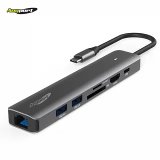 애니포트 AP-TC760 7IN1 기가랜 PD 100W