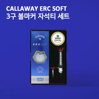 New 캘러웨이 트리플트랙 erc soft 3구+볼마커