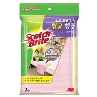 [3M]삶을 필요없는 항균행주(2매)