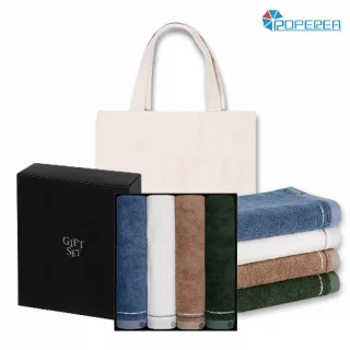 로페리아 클로버 뱀부얀 170g 타올 4P세트