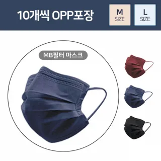 미연다 컬러 MB필터 마스크 1P