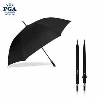 PGA 70폰지FRP_블랙 장우산(방풍기능)