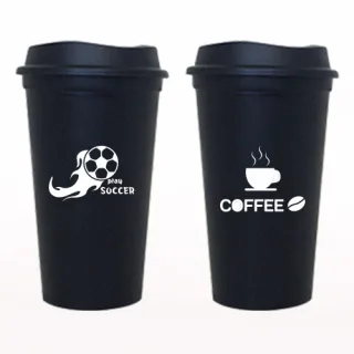 [한정특가] 리유저블텀블러 블랙 473ml (인쇄별도)