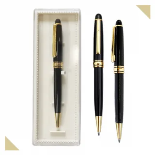 몽블랑금장볼펜 1.0mm + W케이스