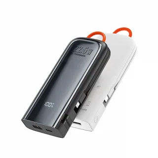 맥도도 듀얼 케이블 일체형 잔량표시 10000mAh 고