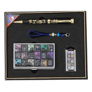 한글볼펜+신문자도자개명함+신문자도자개USB(8GB~64