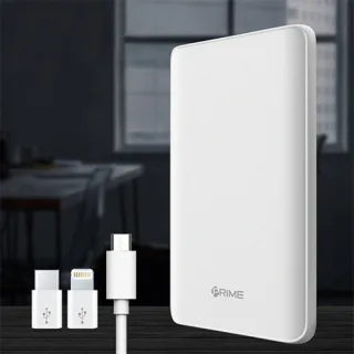 MP 슈퍼슬림 배터리 듀얼젠더 보조배터리 4000mAh (5핀,8핀 젠더