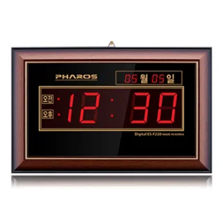 디지털벽시계 30평형 F220W