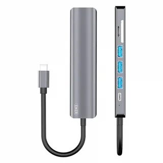 EIKER 7in1 c타입 멀티허브 USB3.0 HDM