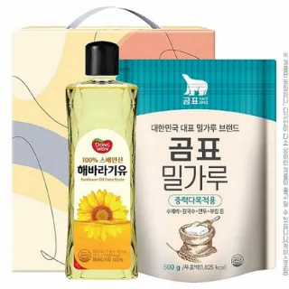 동원 해바라기유 + 곰표밀가루 2종 선물세트