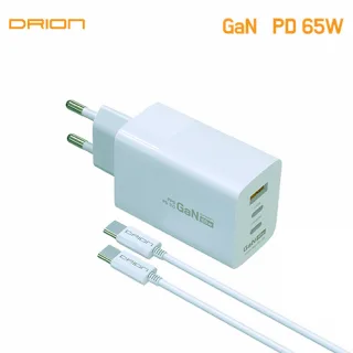 드리온 가정용 Gan지원 PD 65W 초고속 충전기 C