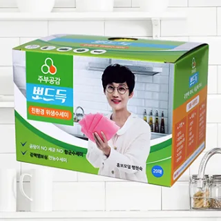 팽현숙 수세미 박스형(20매)