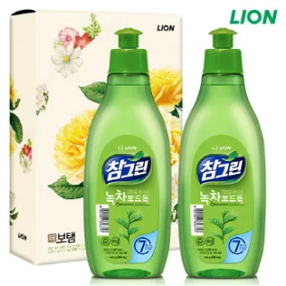 유기농 참그린300용기 2P 2종