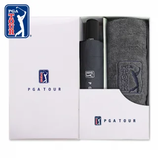 PGA 3단7k완전자동 블랙메탈+190g호텔타올 세트