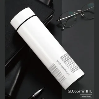 이녹스프랑 스마트 터치미 온도계 녹차망텀블러 450ml