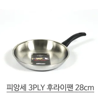 퀸센스 피앙세 통삼중 후라이팬 28cm