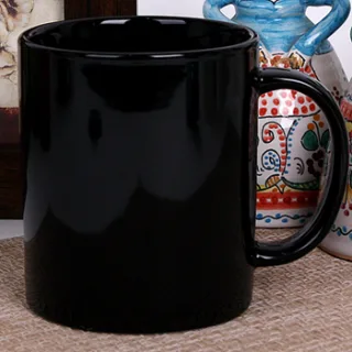 기본일자블랙머그 320ml