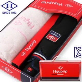 협립 3단 내부펄코팅 엔드라인 우산+눈꽃타월세트