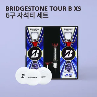 브릿지스톤 tour b 6구 + 자석티세트 (3pc)