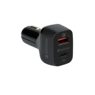 버바팀 QC3.0 PD 42w 2포트 차량용충전기 블랙