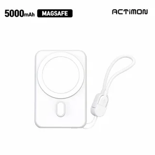 엑티몬 숏 스트랩 맥세이프 보조배터리5000mAh