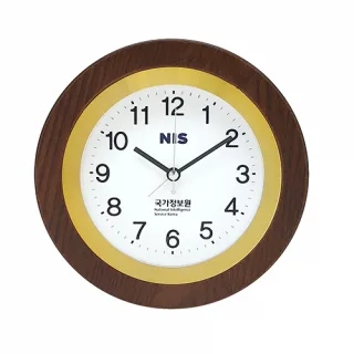 프리미엄 원목 탁상시계