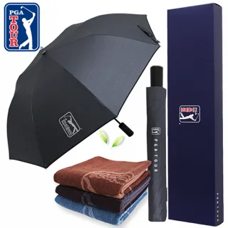 PGA 2단자동 블랙메탈+170g죽사타올 세트