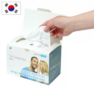 [국산] KF80 레이 편한 보건용 마스크 대형