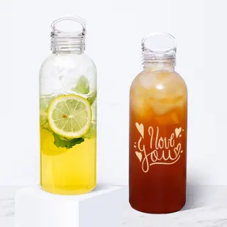 투명핸들 일체형 보틀 (냉온가능) 600ml