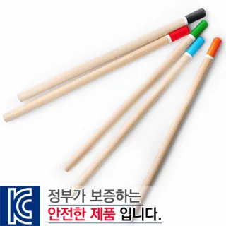 원목컬러원형미두연필