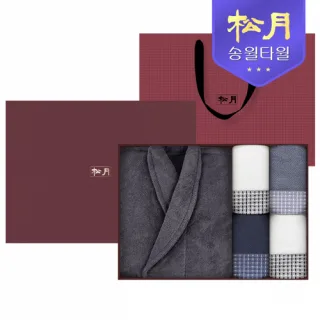 송월 컬러컬렉션 가운 + 호텔컬렉션 톤 175g 타올 