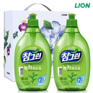 유기농 참그린500용기 2P 2종