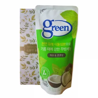 피죤 그린주방세제300ml 1p