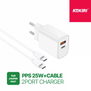 코끼리 EPIC GaN 25W A+C 2포트 초고속 충