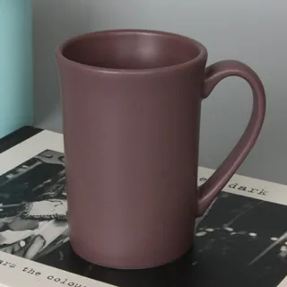 랑스 무광롱머그 버건디브라운 (15온스 445ml)