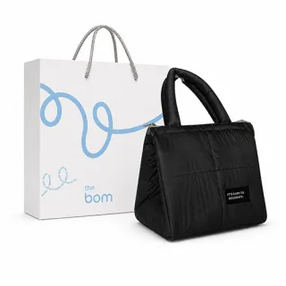 생활더봄 스퀘어 핸디 패딩 미니 보온 보냉백
