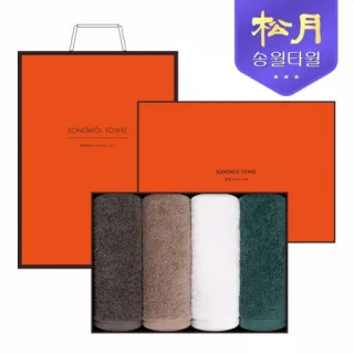 [송월타올] 송월 40수 포인트40 200g 4P 타올