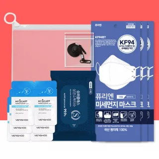 코로나 생활안심세트 VM515 (손소독티슈 10매 1P