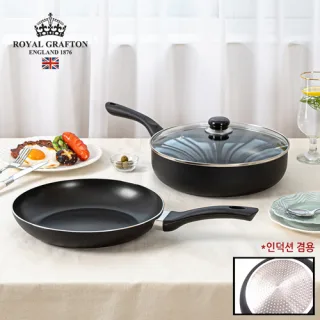 로얄그래프톤 제마 인덕션겸용(IH) 후라이팬28cm +