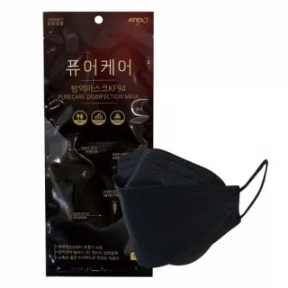퓨어케어 방역마스크 KF94 블랙