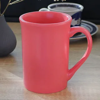 랑스 무광롱머그 딥핑크