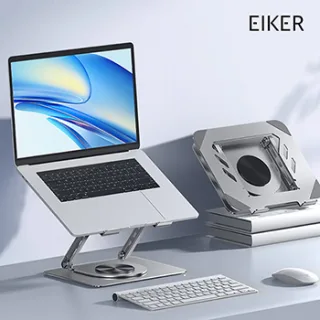탄소강 360도 회전 노트북 거치대