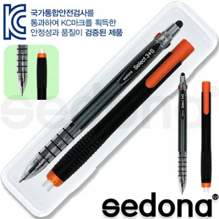 세도나 셀렉트 3+S 볼펜 + 코닉 노크지우개6.8 세