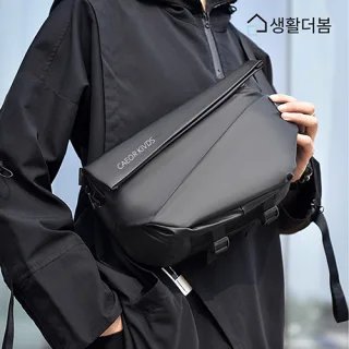 생활더봄 트래블 남자 슬링백 미니 크로스 방수 여행용 